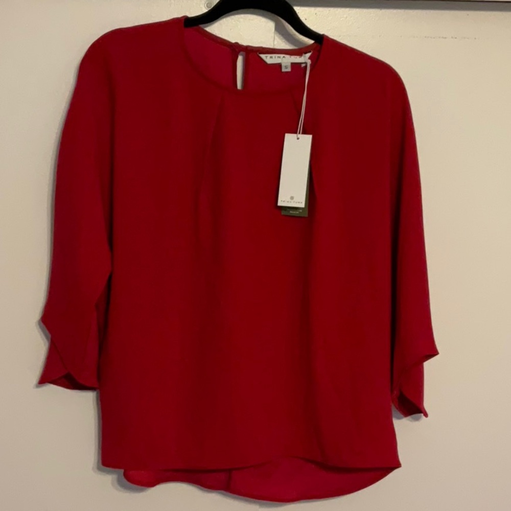 NWT Trina Turk Substance Blouse